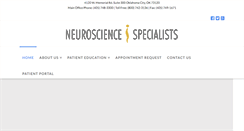 Desktop Screenshot of neurosurg.org