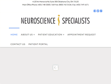 Tablet Screenshot of neurosurg.org